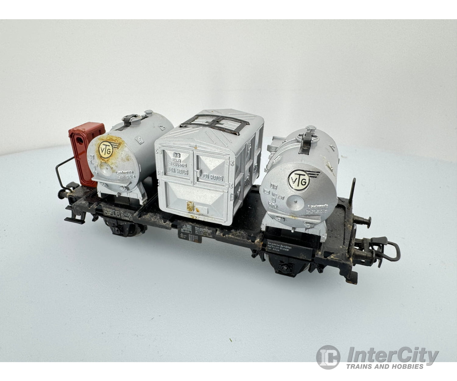 Marklin 4625 Ho Db Container Wagon 014084 European Freight Cars