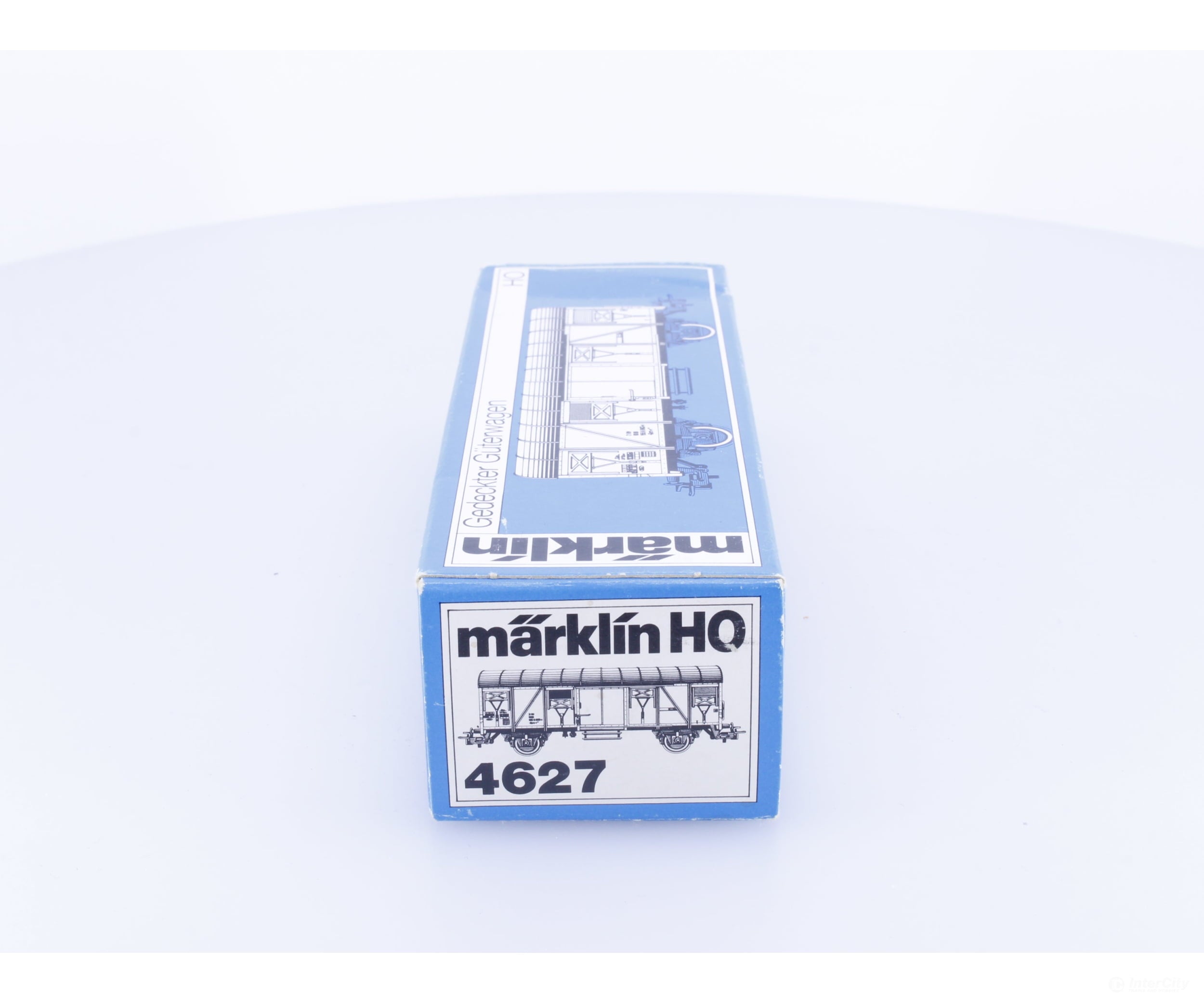 Marklin 4627 HO DB Covered Goods Wagon (#1) - European Freight Cars