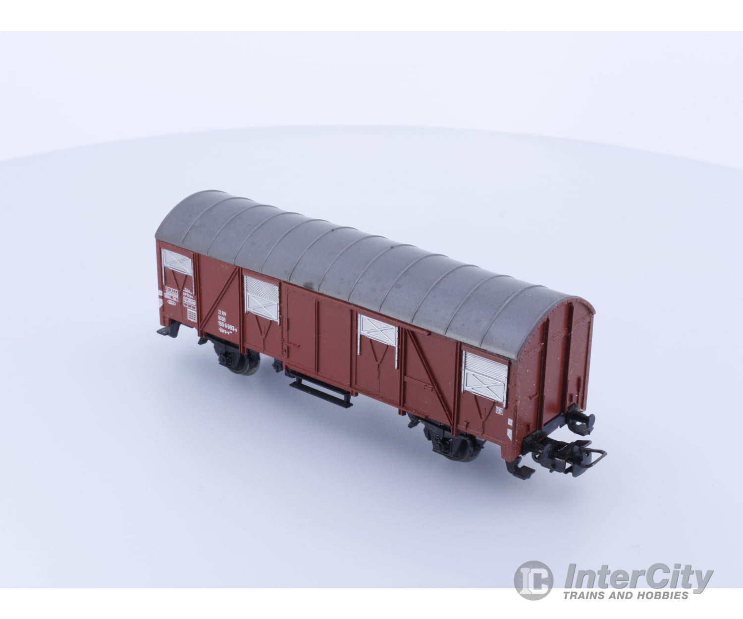 Marklin 4627 Ho Db Covered Goods Wagon 155 6 993-0 European Freight Cars