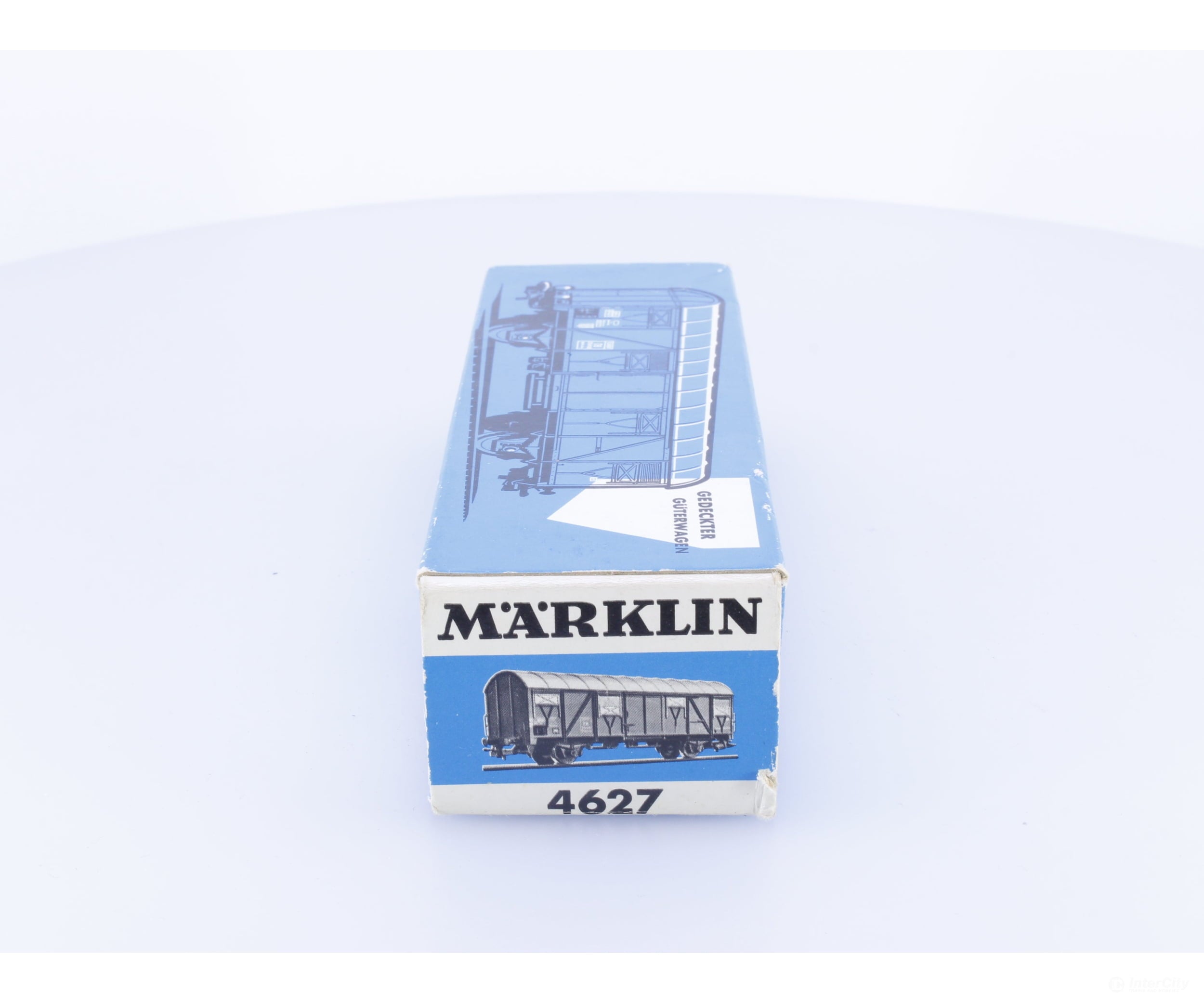 Marklin 4627 HO DB Covered Goods Wagon (#2) - European Freight Cars
