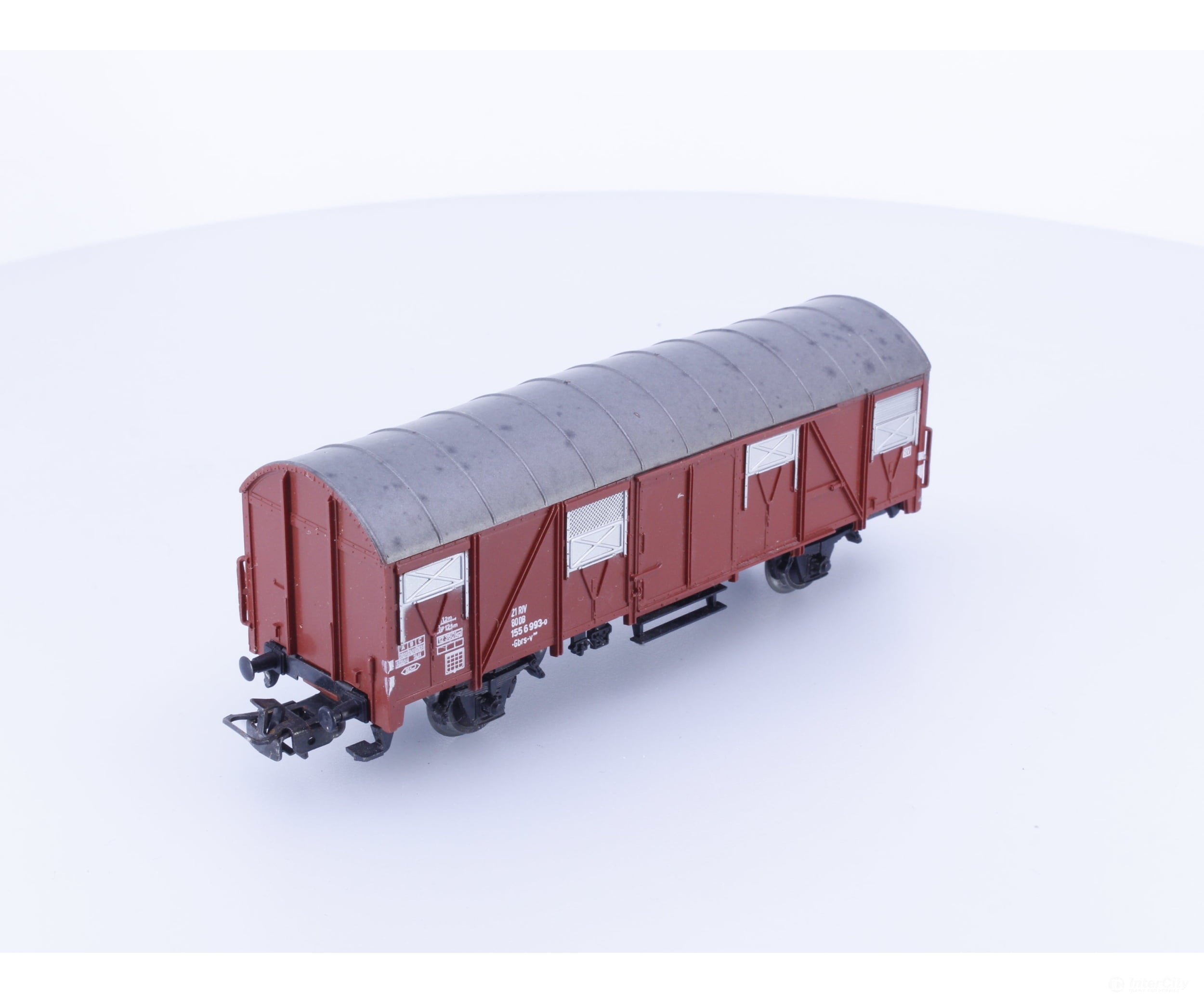 Marklin 4627 HO DB Covered Goods Wagon - European Freight Cars