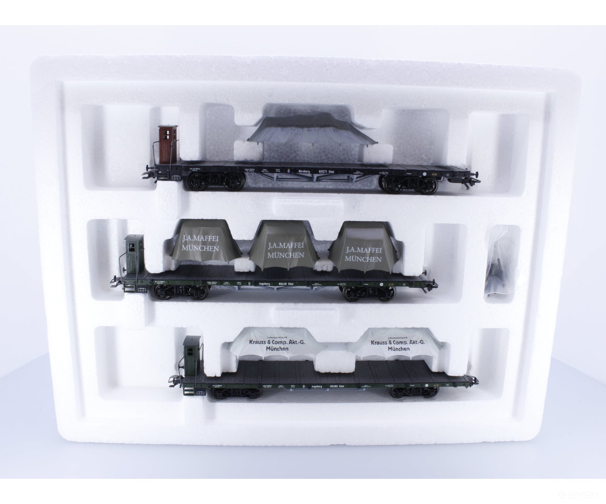 Marklin 46283 Ho Kwste Locomotive Builders Car Set European Freight Cars