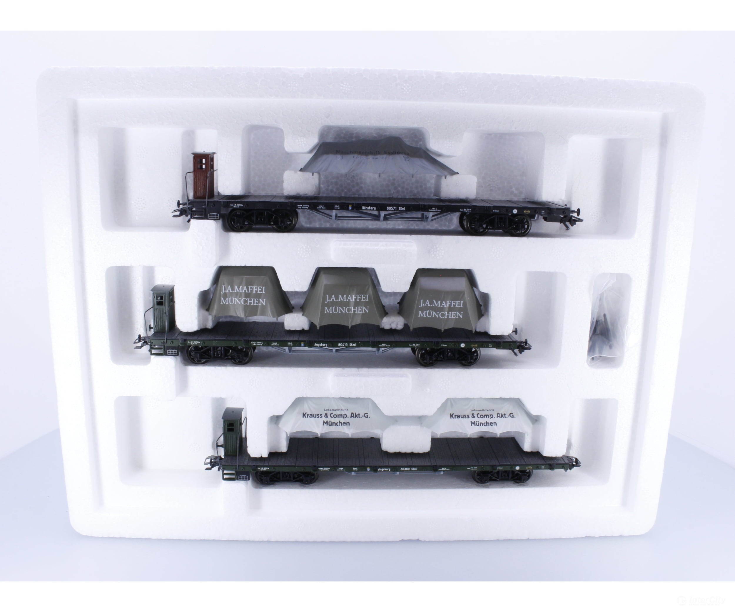 Marklin 46283 Ho Kwste Locomotive Builders Car Set European Freight Cars