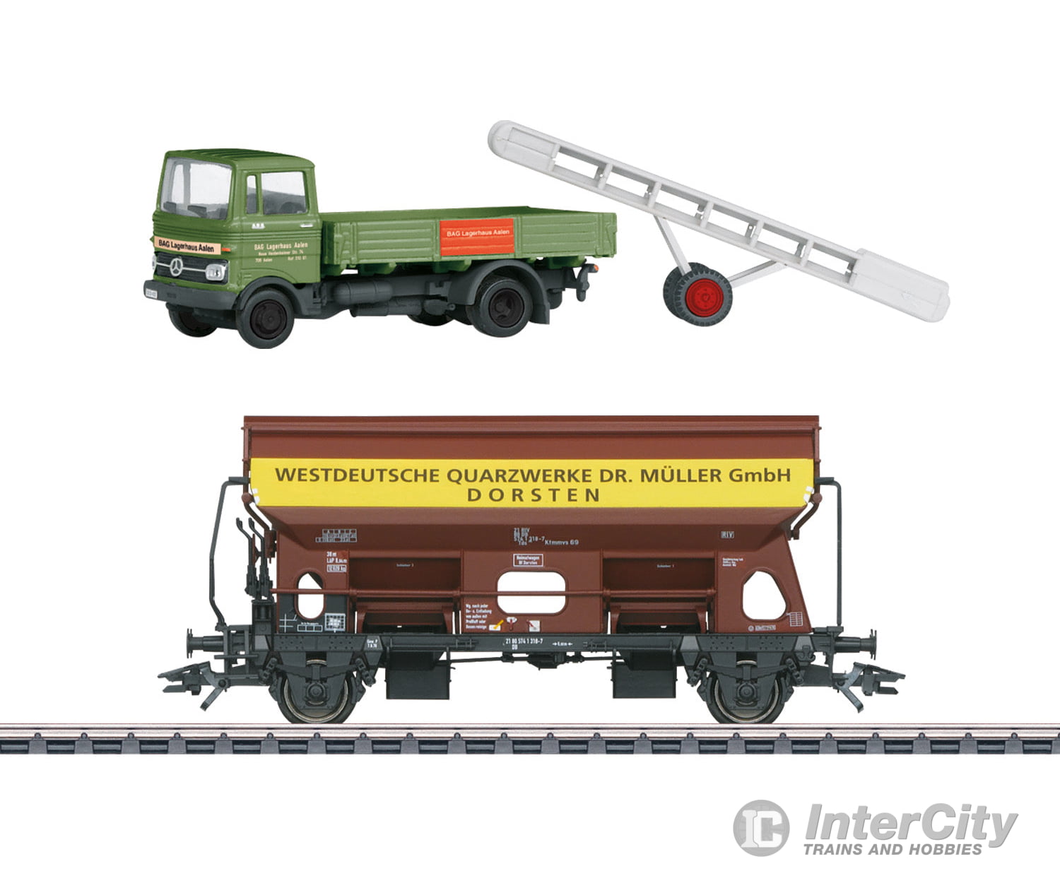 Marklin 46302 DB Type Tdgs Hinged Roof Car - Default Title (IC-MARK-46302)