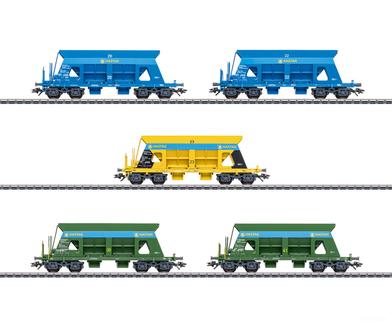 Marklin 46336 Ho ’Hastag’ Dump Car Set European Freight Cars