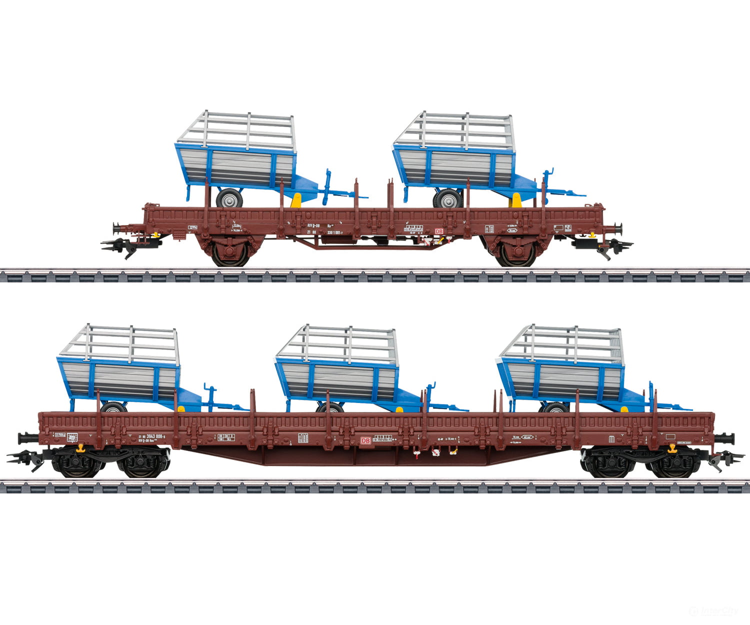 Marklin 46407 Ho Db Ag Freight Car Set 2 Farming Implements (Mhi Exclusive Item) European Cars