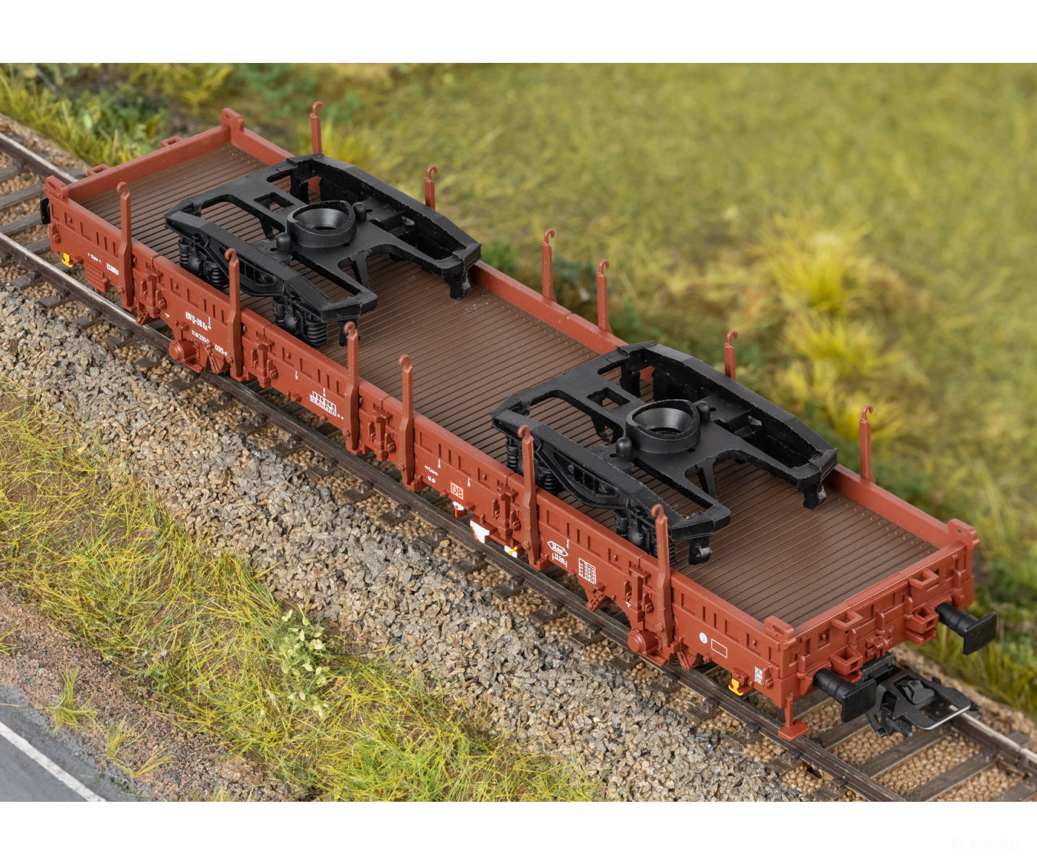 Marklin 46409 HO DB AG Type Ks 446 Stake Car European Freight Cars