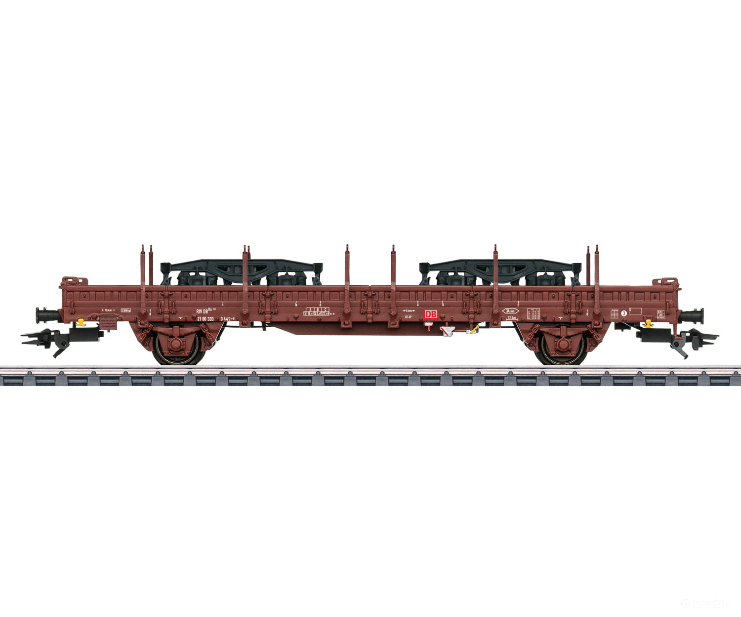 Marklin 46409 HO DB AG Type Ks 446 Stake Car European Freight Cars