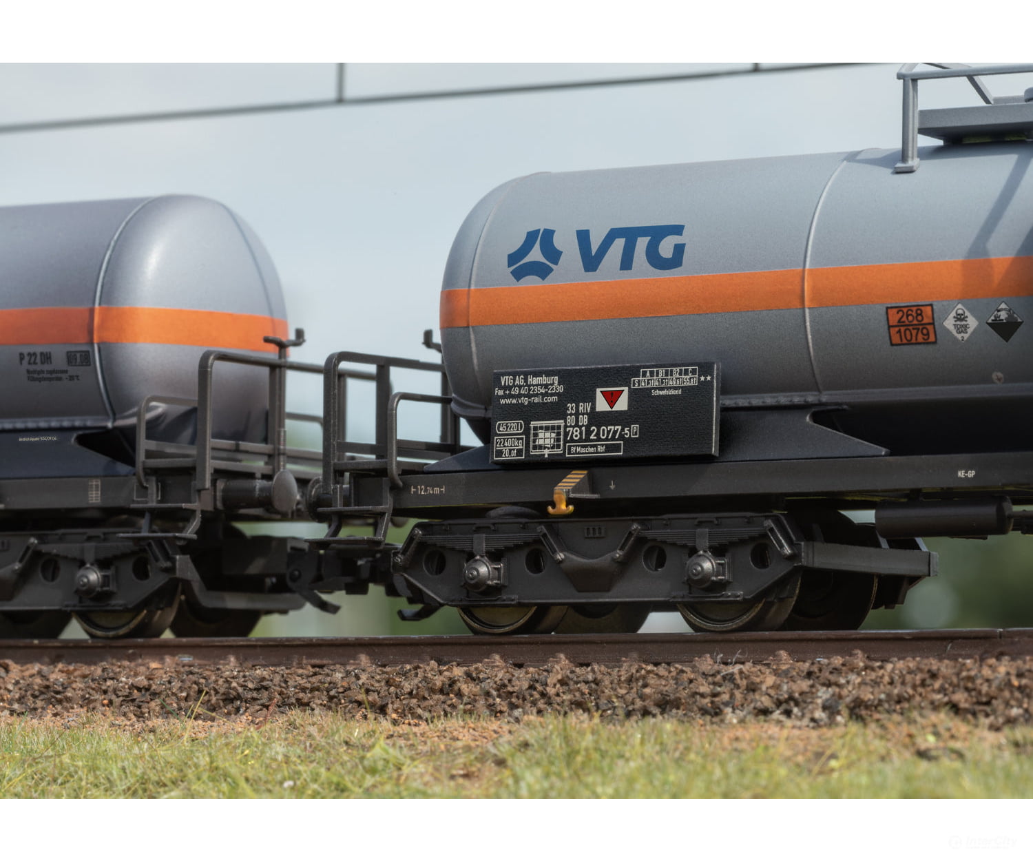 Marklin 46465 HO VTG Chlorine Gas Tank Car Set (MHI Exclusive Item) European Freight Cars