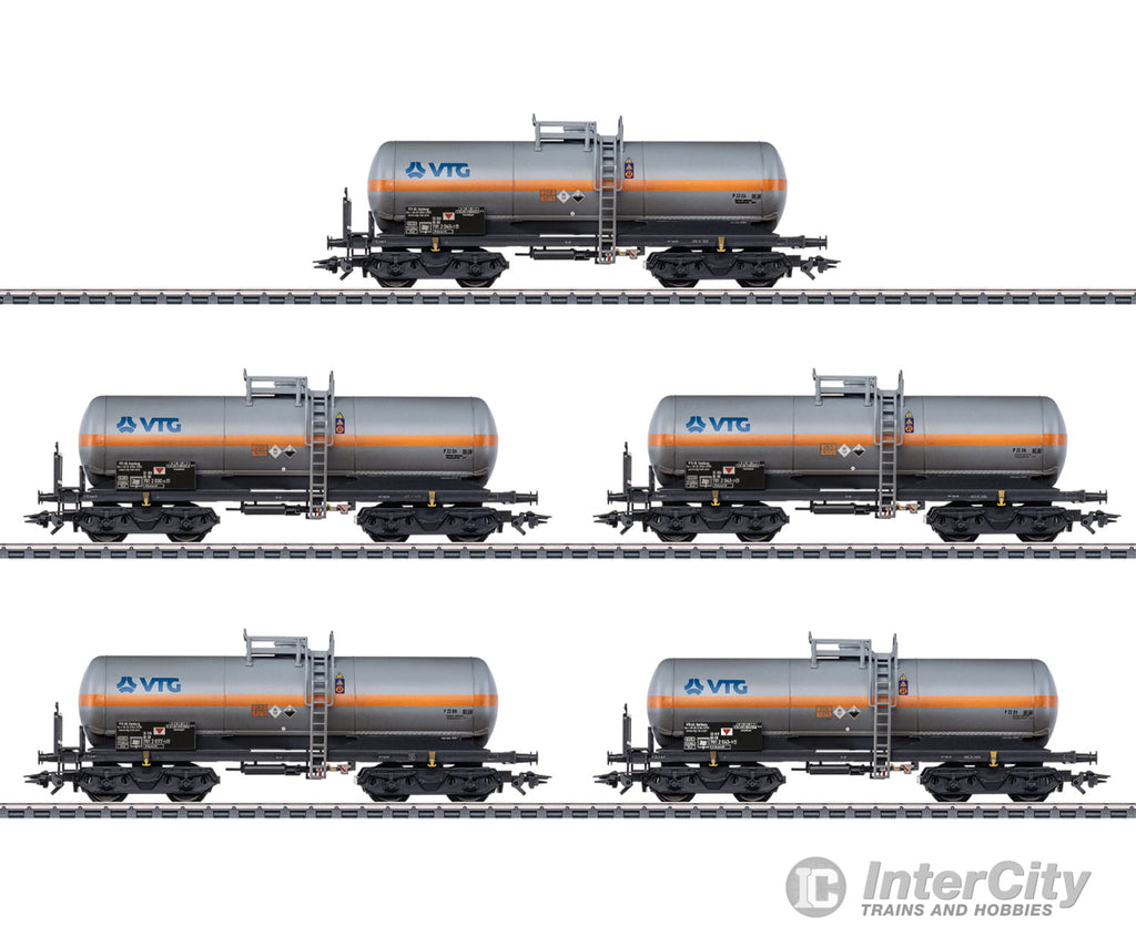 Marklin 46465 HO VTG Chlorine Gas Tank Car Set (MHI Exclusive Item) European Freight Cars