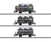 Marklin 46491 HO DB Tank Car Set with Three Containers European Freight Cars