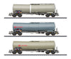 Marklin 46545 Ho Ermewa Tank Car Set European Freight Cars