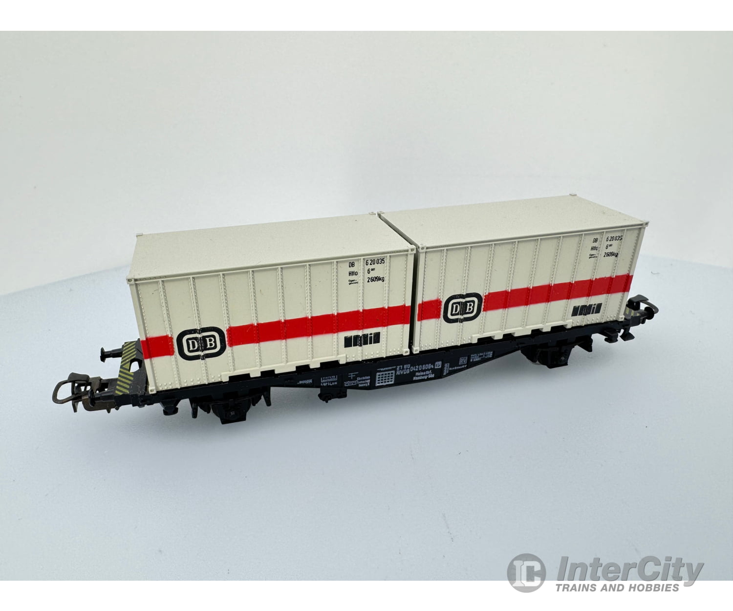 Marklin 4664 Ho Db Container Wagon 6 20 035 European Freight Cars