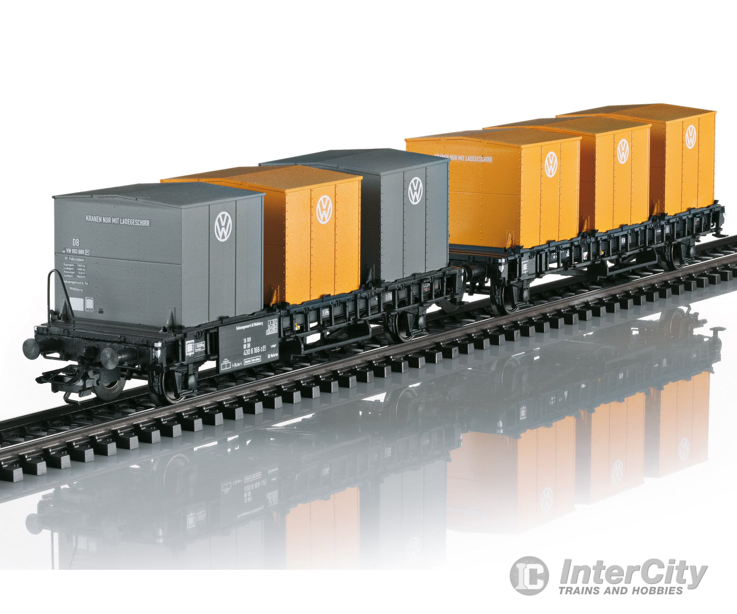 Marklin 46661 DB Type Laabs Container Transport Car - Default Title (IC-MARK-46661)