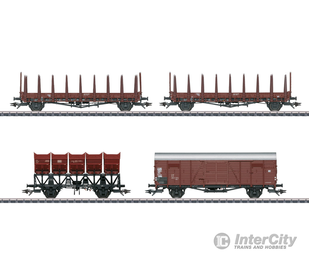 Marklin 46664 Ho Db Freight Car Set European Cars