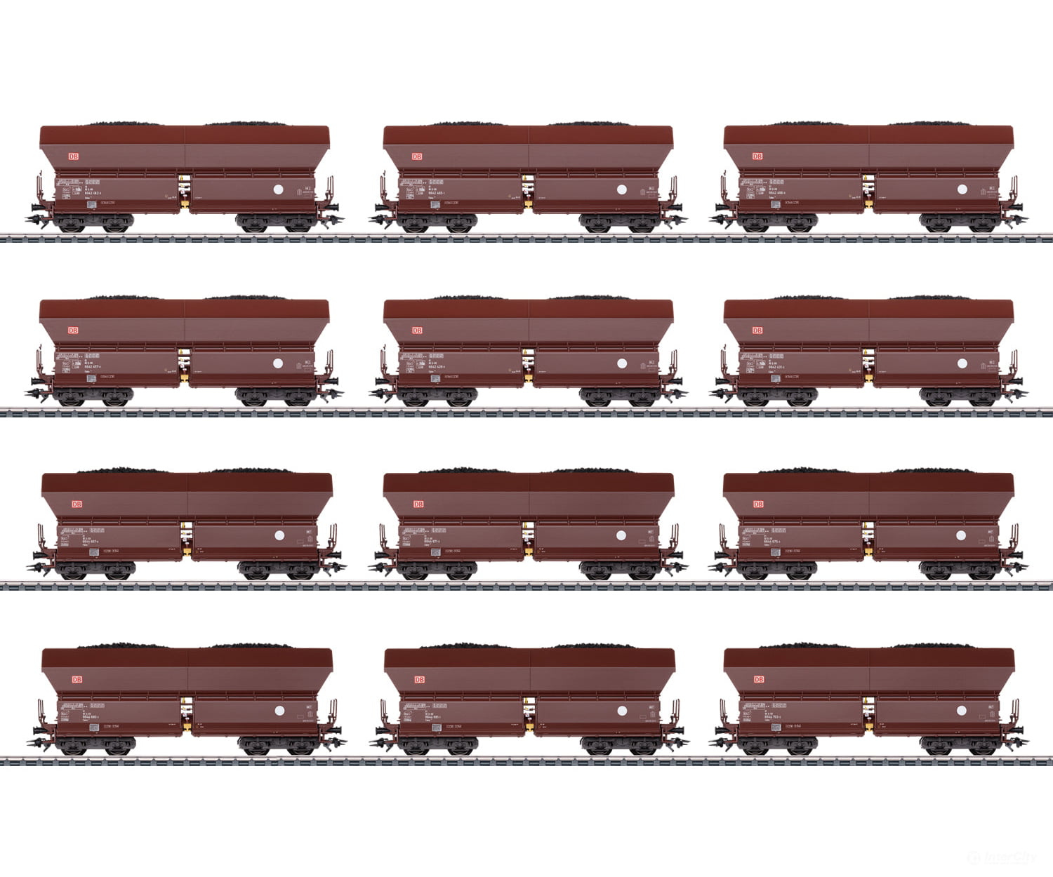 Marklin 46670 Ho Db Ag Type Falns 182 Dump Car Set European Freight Cars