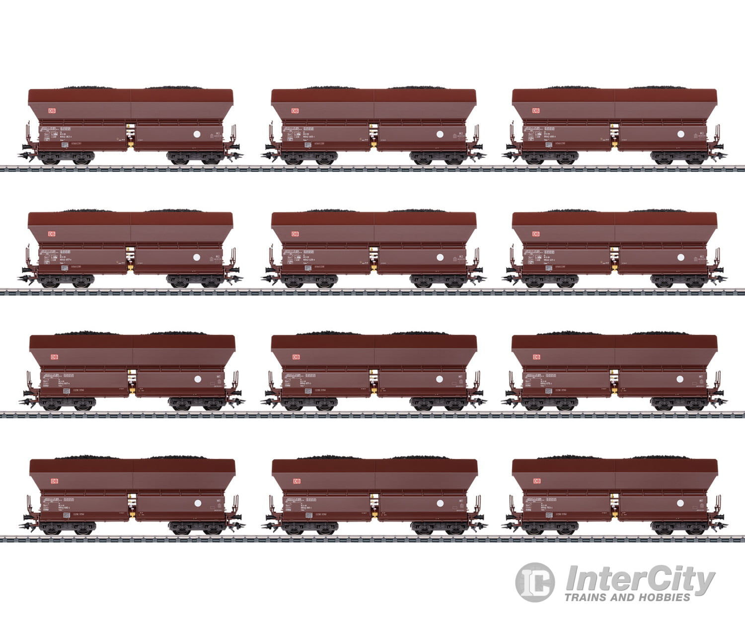 Marklin 46670 Ho Db Ag Type Falns 182 Dump Car Set European Freight Cars