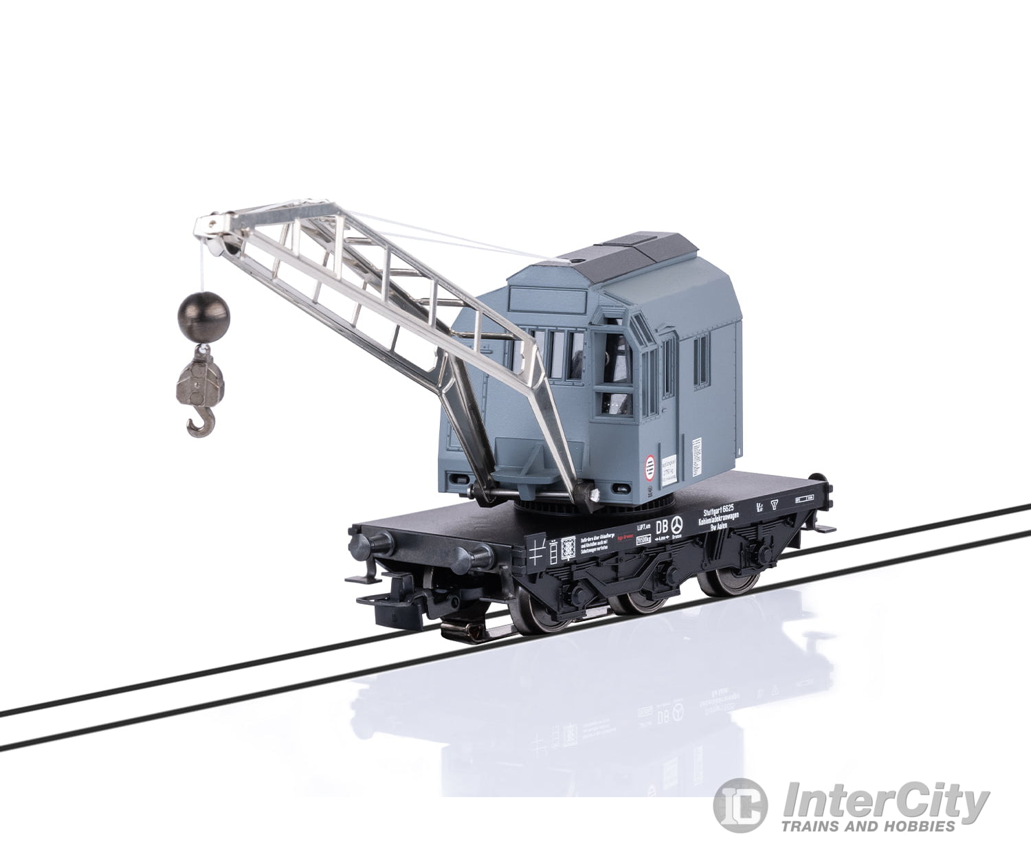 Marklin 46719 Ho Db Crane Car Set With Working Digital Functions Mfx European Freight Cars