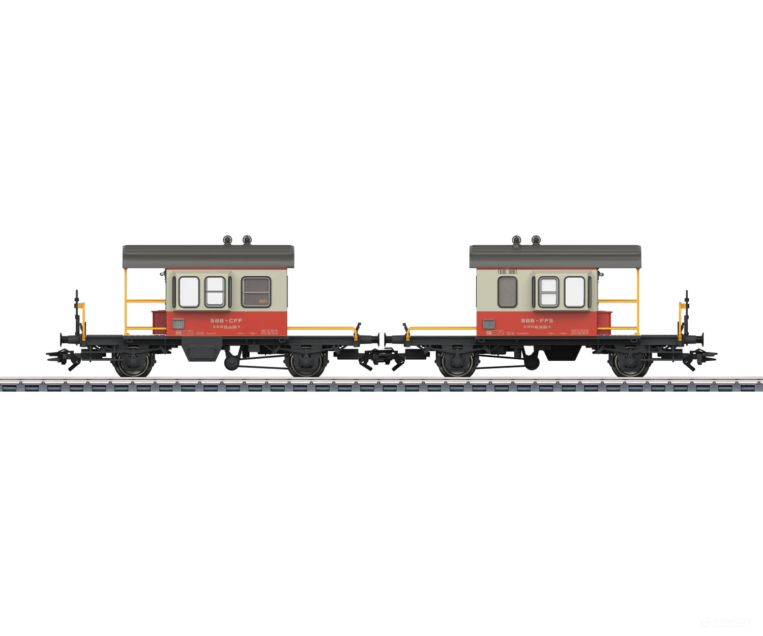 Marklin 46850 Ho Sbb-Cff-Ffs Swiss Express ’Sputnik’ Coupling Car Set European Freight Cars