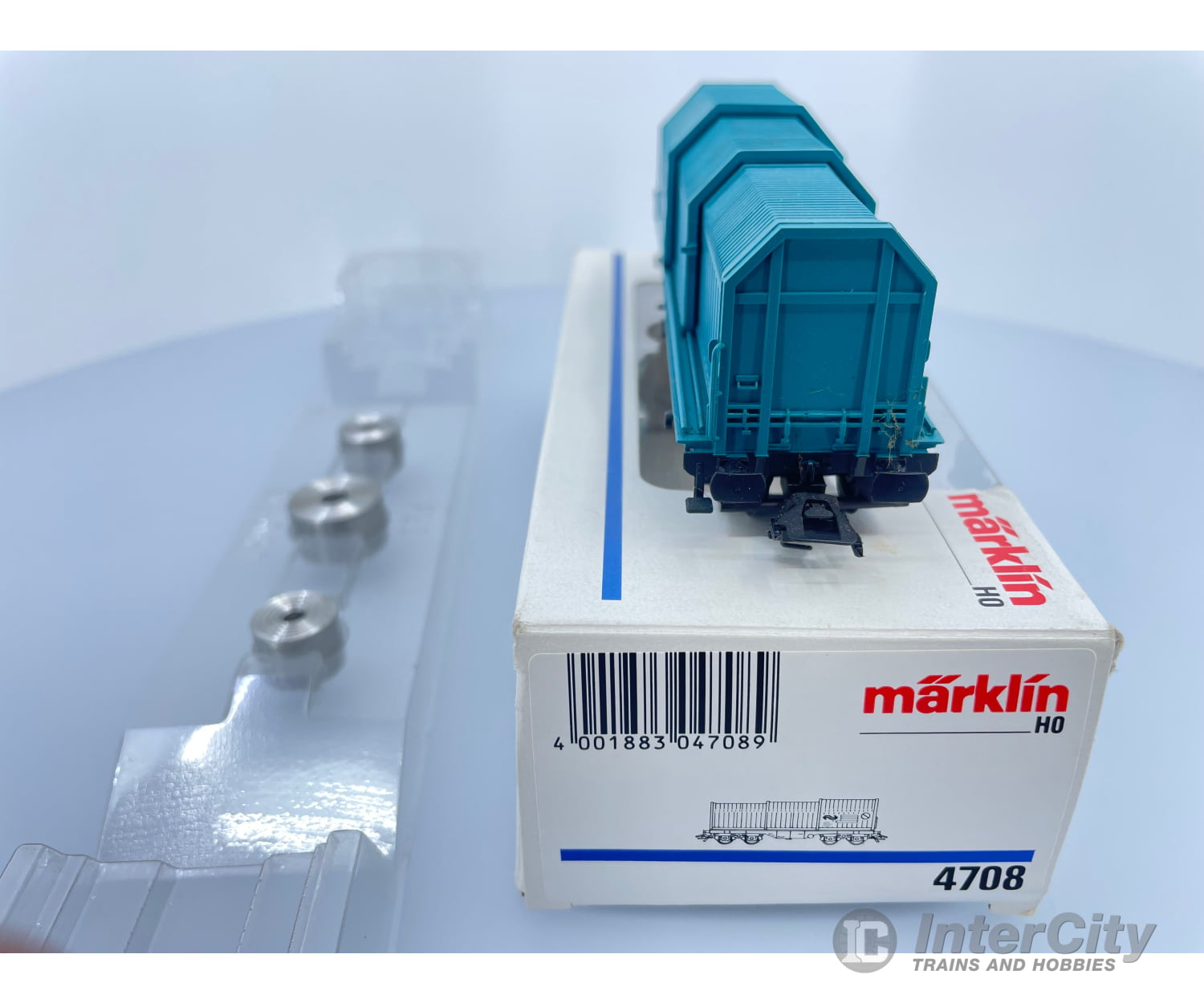 Marklin 4708 Ho Db Metal Coil Car European Freight Cars