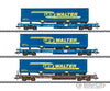 Marklin 47120 LKW Walter Deep Well Flat Car Set - Default Title (IC-MARK-47120)
