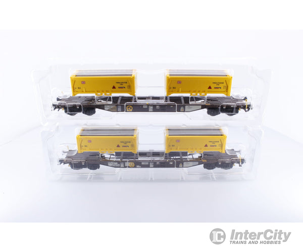 Marklin 47130 HO Soil Excavation Stuttgart 21 Container Transport Set 45531290 European Freight Cars