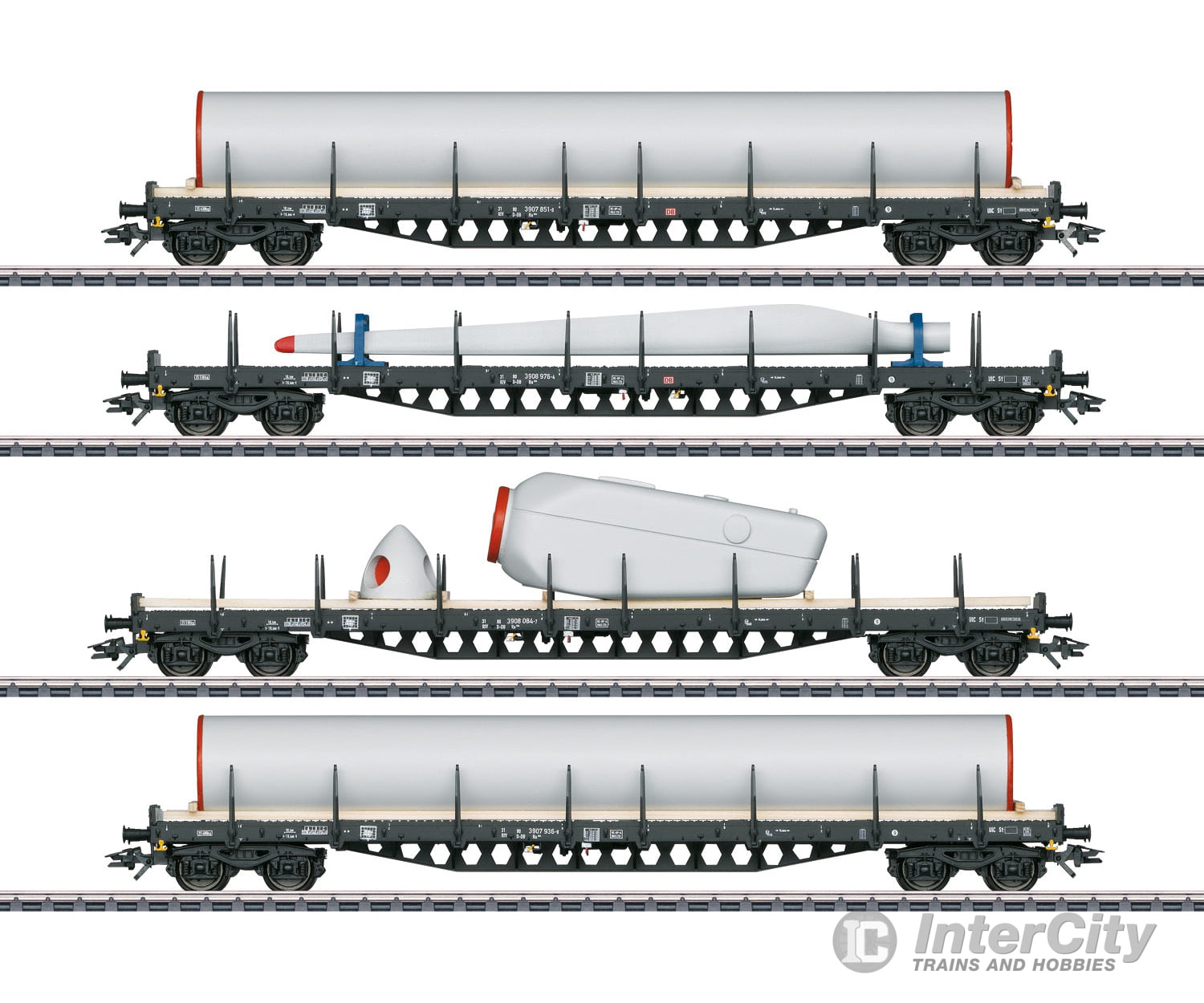 Marklin 47134 DB AG "Wind Power" Stake Car Set - Default Title (IC-MARK-47134)