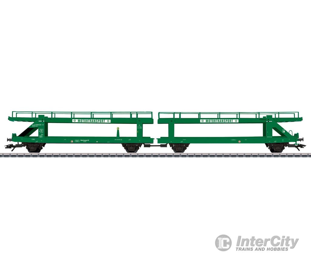 Marklin 47158 Ho Nsb Type Laaeks Double Auto Transport Car European Freight Cars