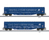 Marklin 47169 HO Type Rilns Sliding Tarp Car - European Freight Cars