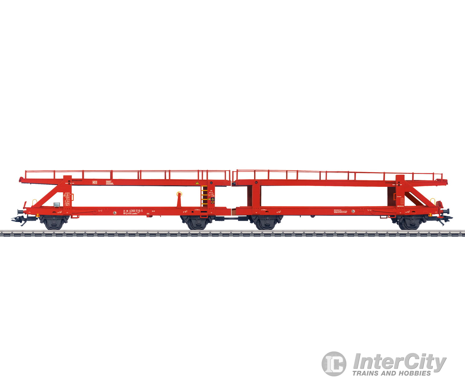 Marklin 47180 Ho Db Ag Type Laaeks 553.1 Double Auto Transport Car European Freight Cars