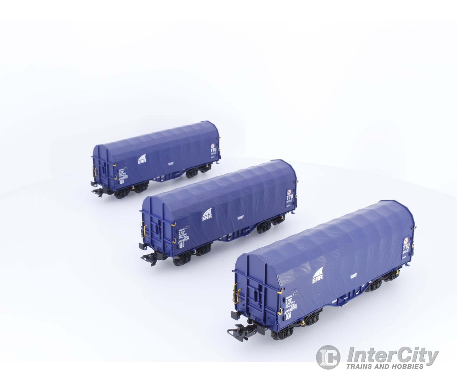 Marklin 47214 HO Sliding Car Tarp Set European Freight Cars