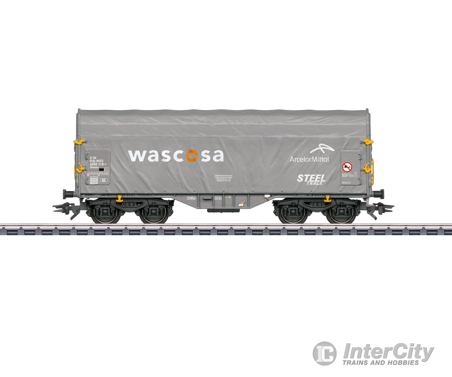 Marklin 47229 Ho Type Shimmns Sliding Tarp Car European Freight Cars