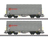 Marklin 47230 HO Sliding Tarp Car Set European Freight Cars