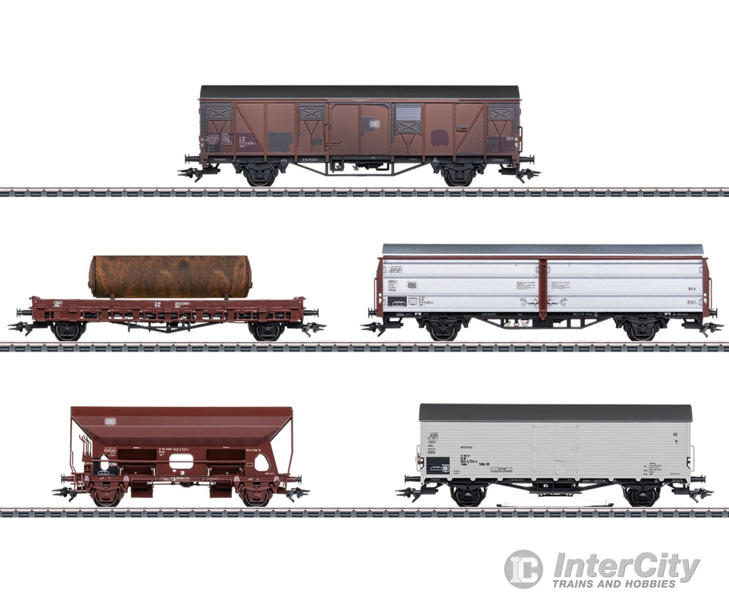 Marklin 47371 Ho Freight Car Set For The Class 193 European Cars