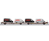 Marklin 47432 HO Type Laads 800B Pair of Flat Cars - European Freight Cars