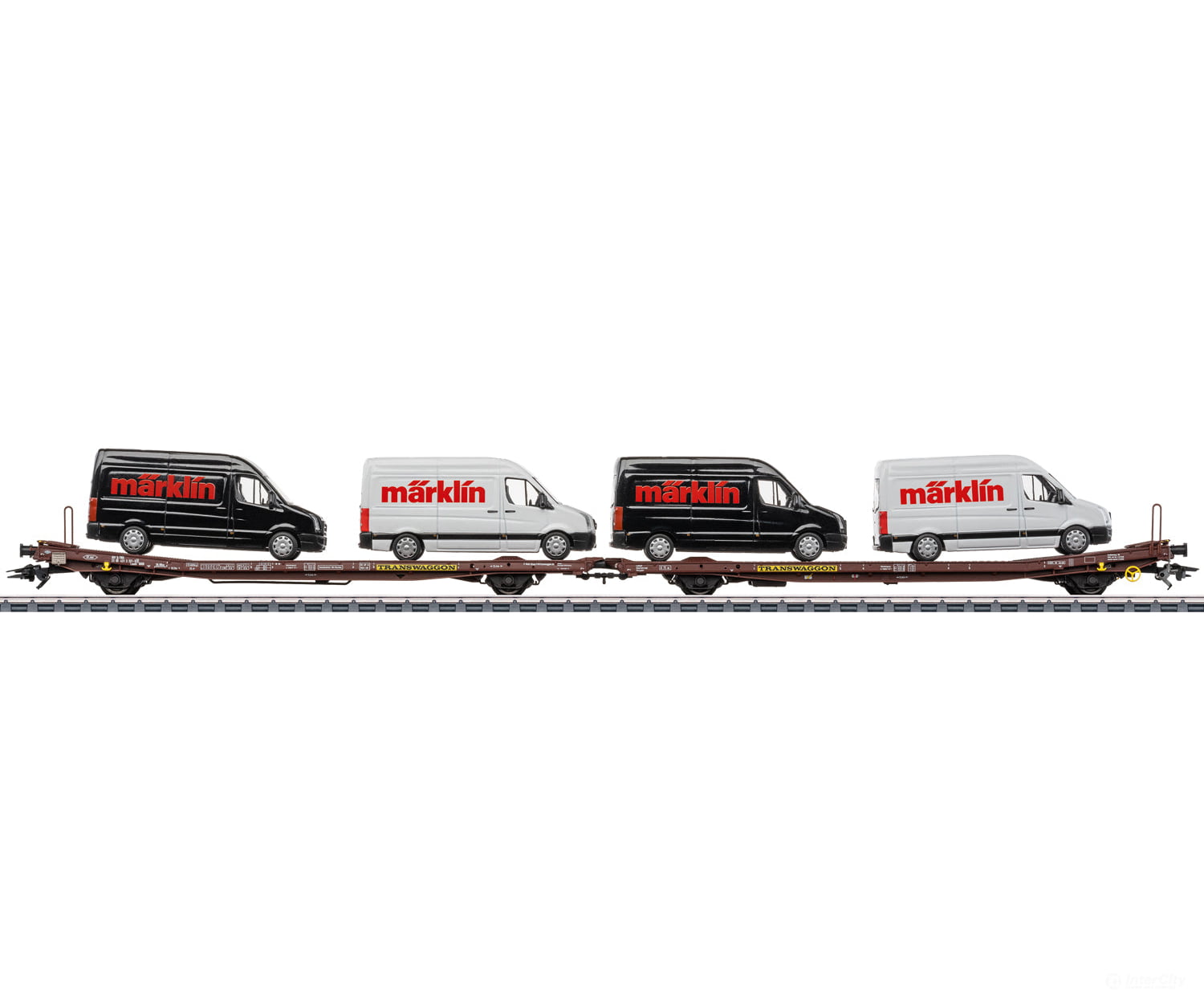 Marklin 47432 HO Type Laads 800B Pair of Flat Cars - European Freight Cars
