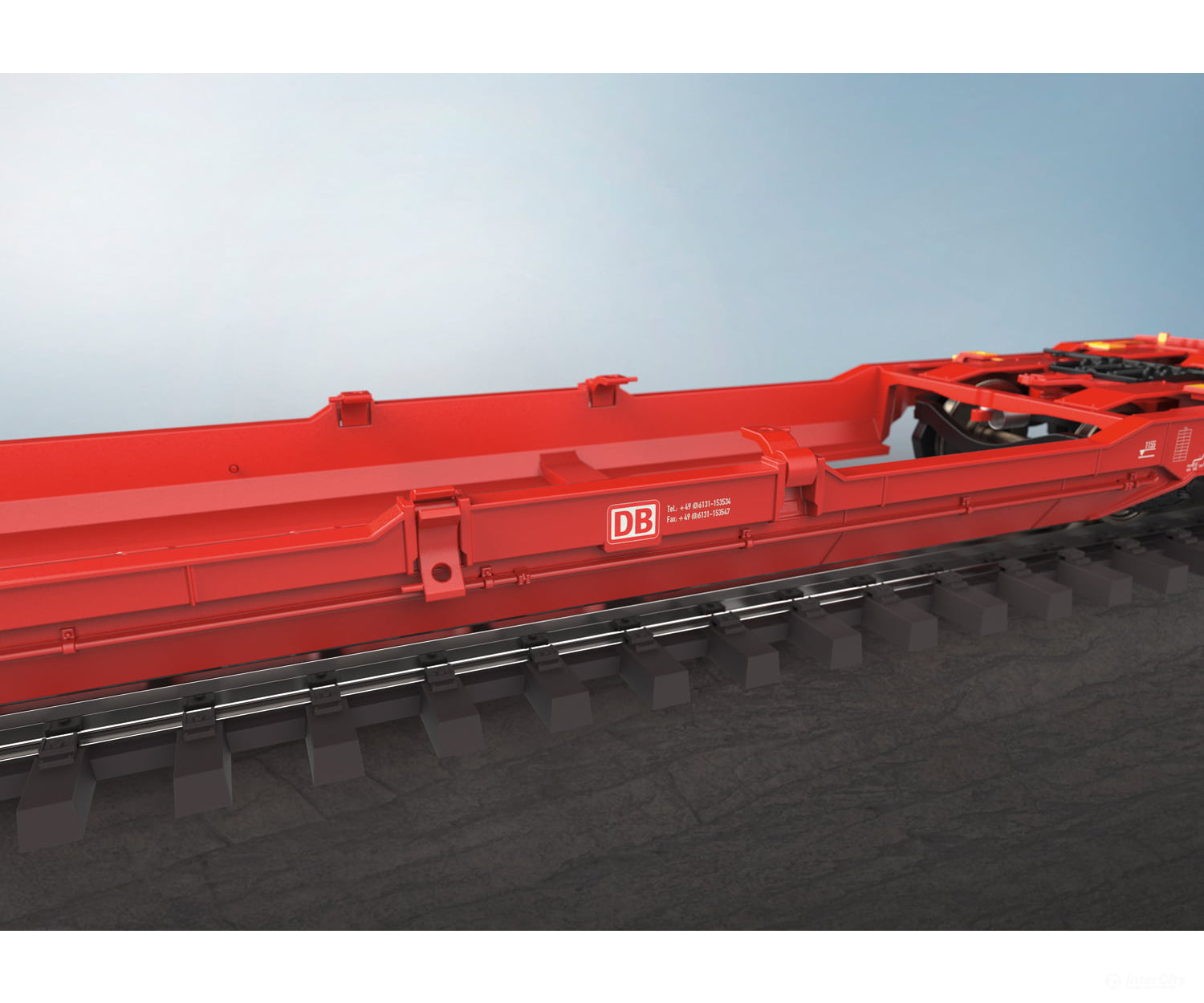 Marklin 47470 Ho Db Ag Type Sdggmrss 738 Double Deep Well Flat Car European Freight Cars