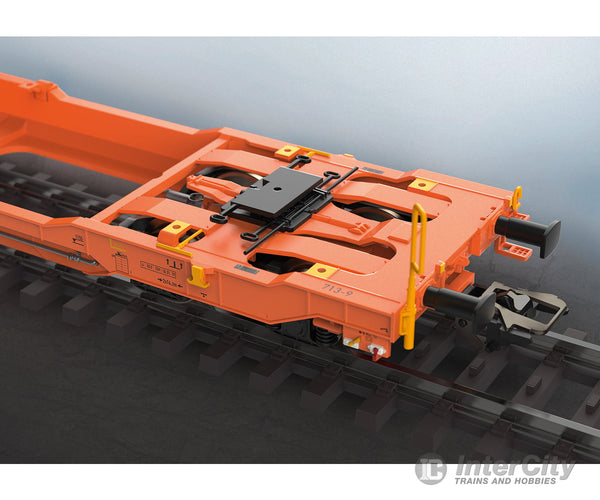 Marklin 47471 Ho Wascosa Type Sdggmrss Double Deep Well Flat Car European Freight Cars