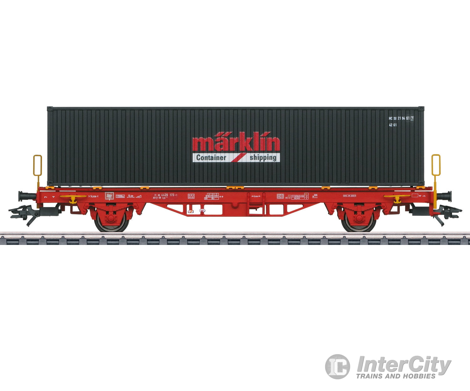 Marklin 47583 DB AG Type Lgs 580 Container Transport Car - Default Title (IC-MARK-47583)
