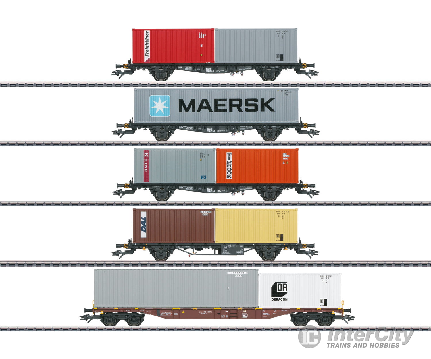 Marklin 47680 DB Container Transport Car Set - Default Title (IC-MARK-47680)