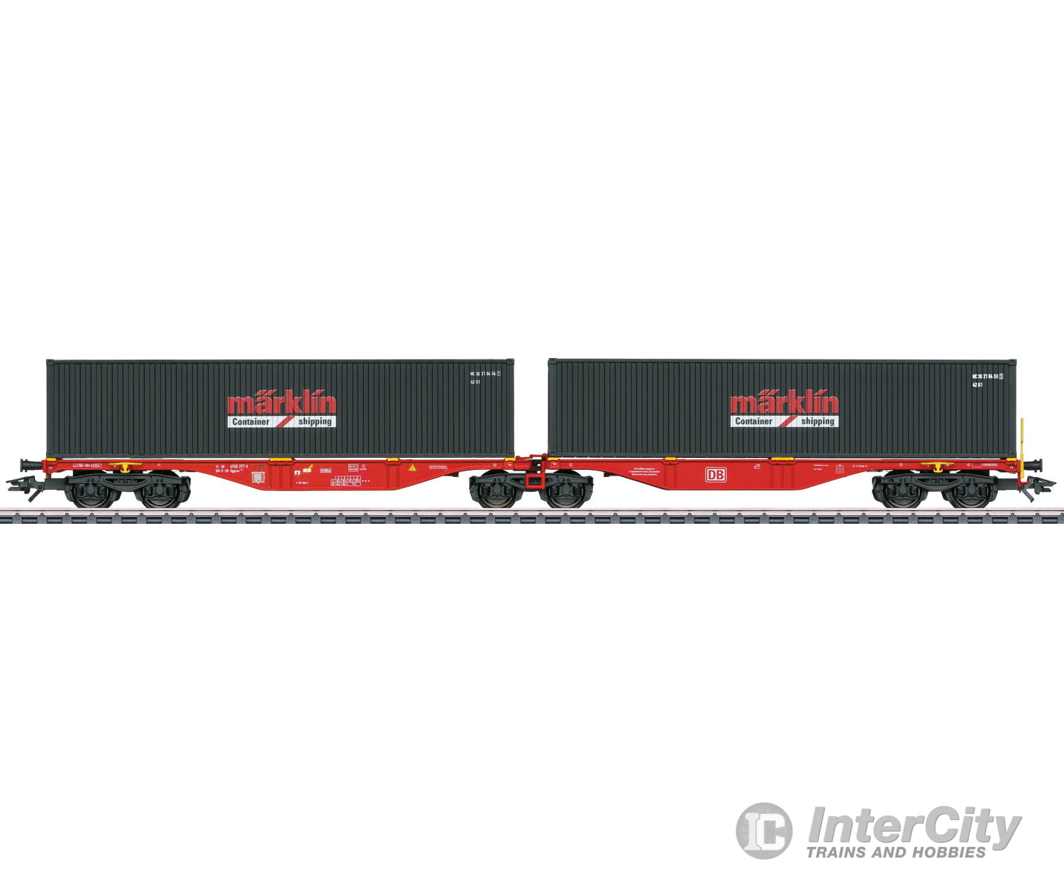 Marklin 47812 DB AG Type Sggrss 80 Double Container Transport Car - Default Title (IC-MARK-47812)