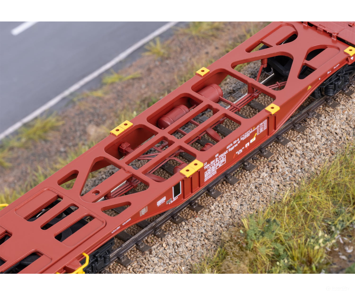 Marklin 47816 HO Type Sggrss 80 Double Container Transport Car European Freight Cars