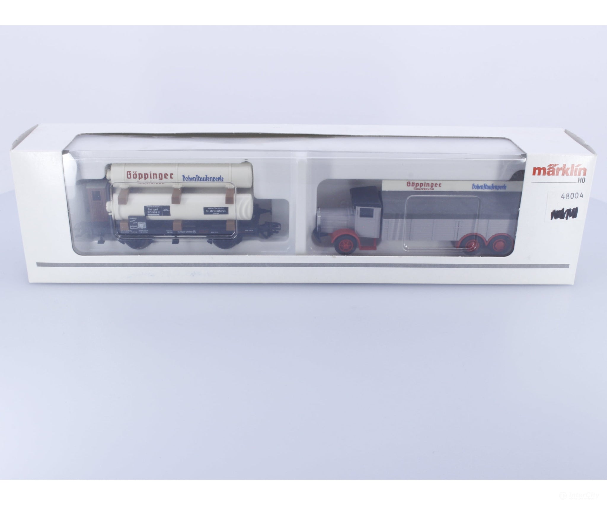 Marklin 48004 Ho Museum Car Set 2004 ’’Goppinger Sauerbrunn’ 513 998 European Freight Cars