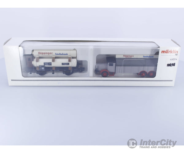 Marklin 48004 Ho Museum Car Set 2004 ’’Goppinger Sauerbrunn’ 513 998 European Freight Cars