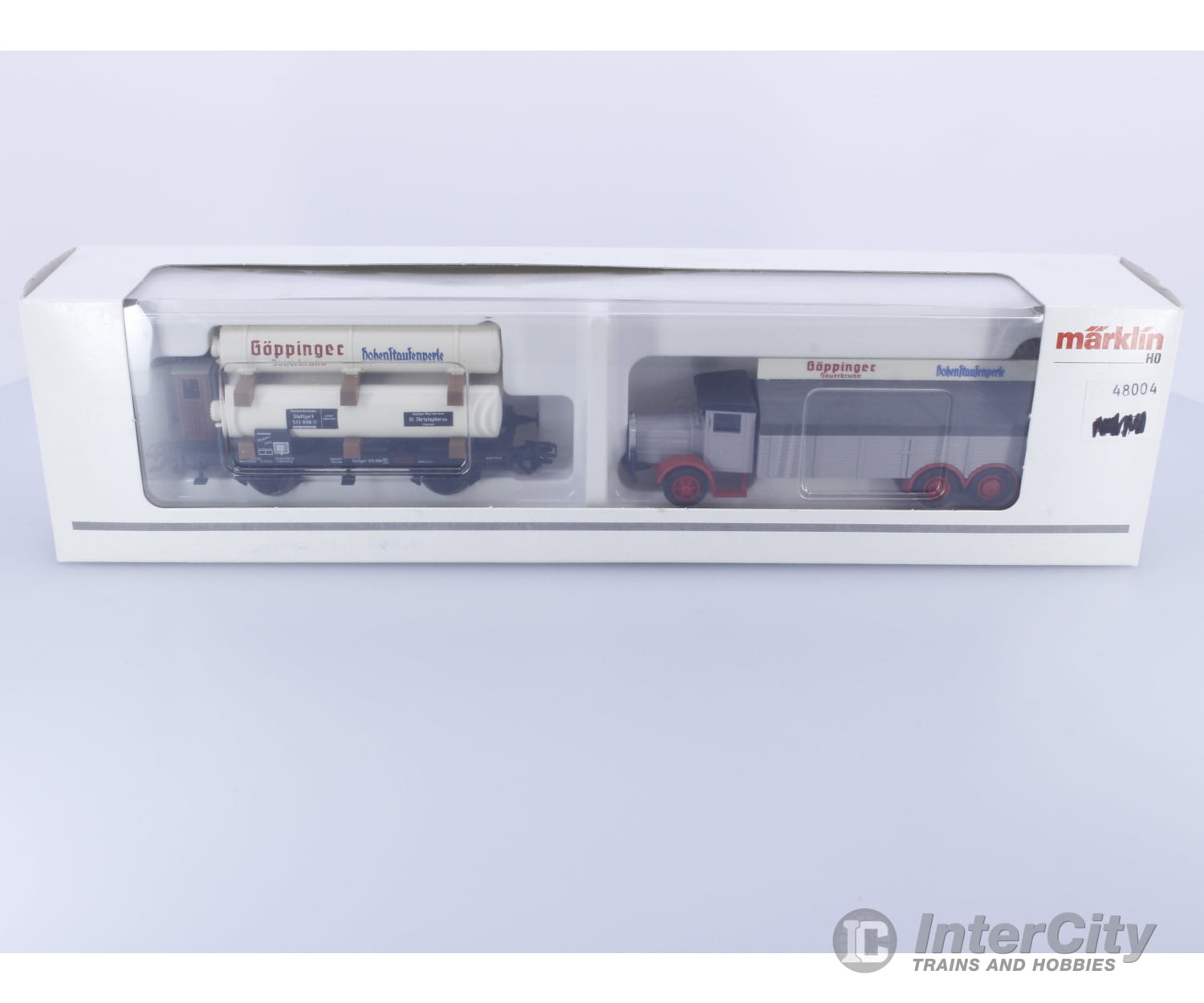 Marklin 48004 Ho Museum Car Set 2004 ’’Goppinger Sauerbrunn’ 513 998 European Freight Cars