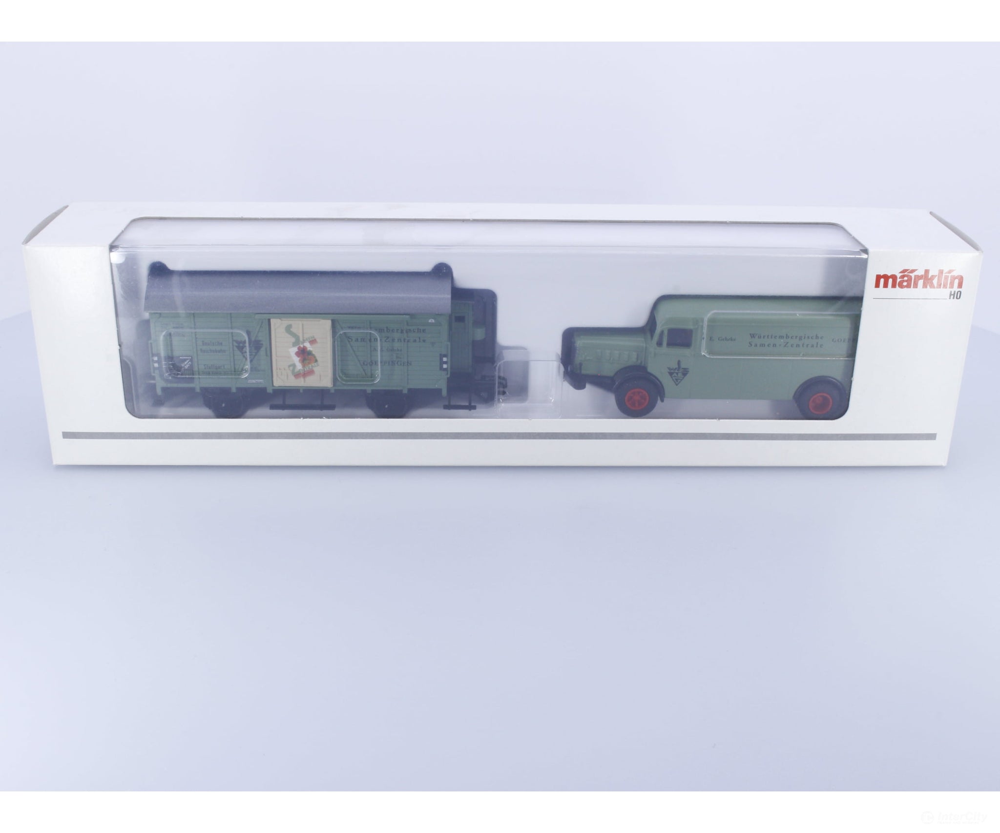 Marklin 48005 Ho Museum Car Set 2005 ’Wurttembergishe Zamen Zentrale 513 603 European Freight Cars