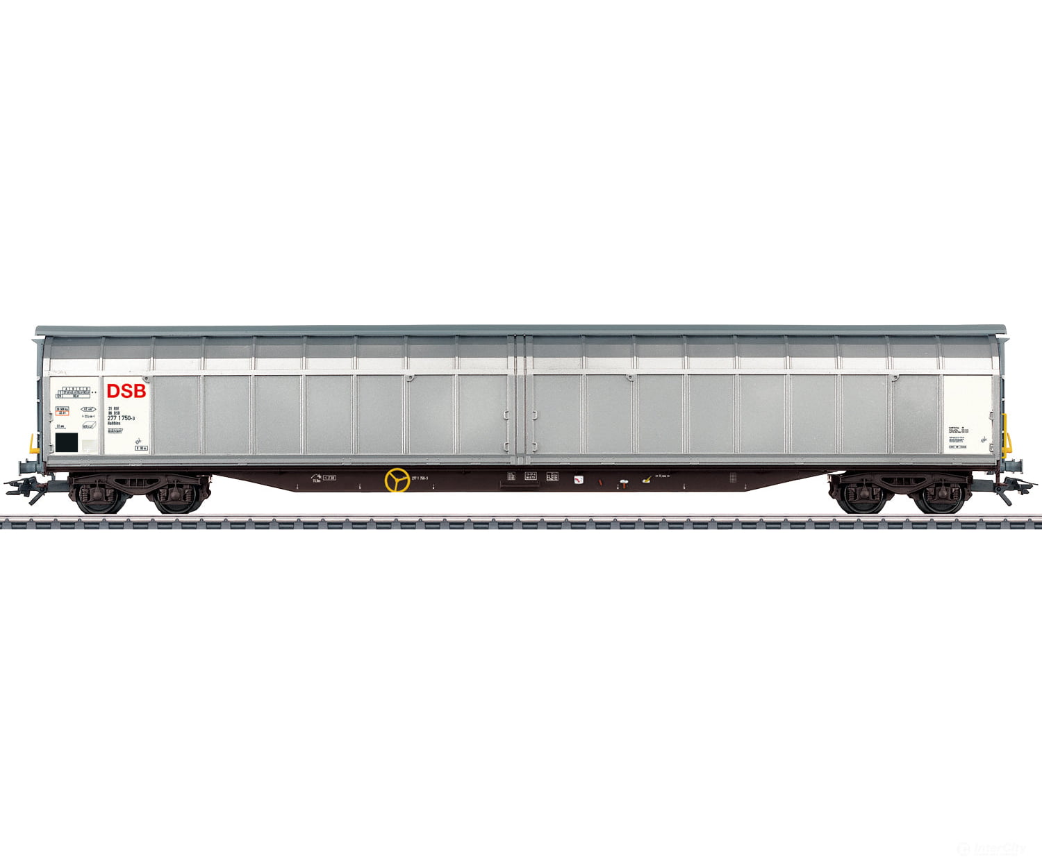 Marklin 48057 Ho Dsb Type Habbins High-Capacity Sliding Wall Boxcar European Freight Cars