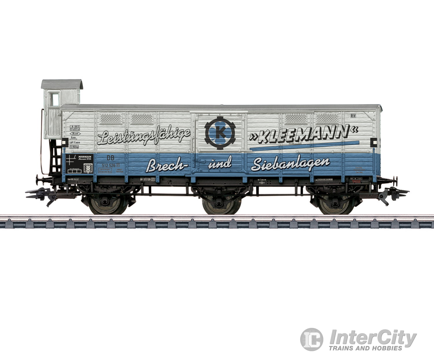 Marklin 48126 HO DB H0-Gauge Museum Car Set for 2026 European Freight Cars