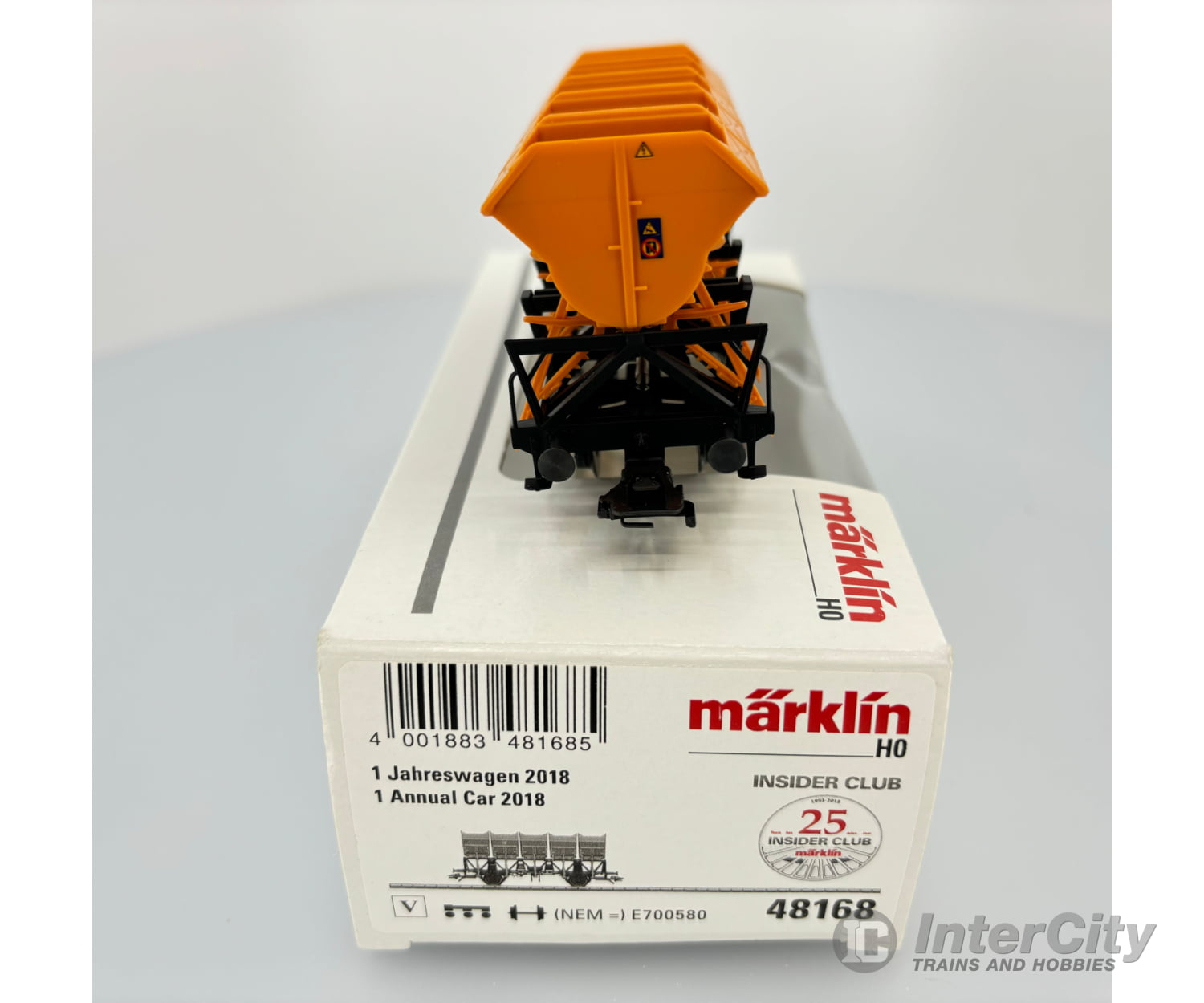 Marklin 48168 Ho Db 25 Year Insider Club Car European Freight Cars