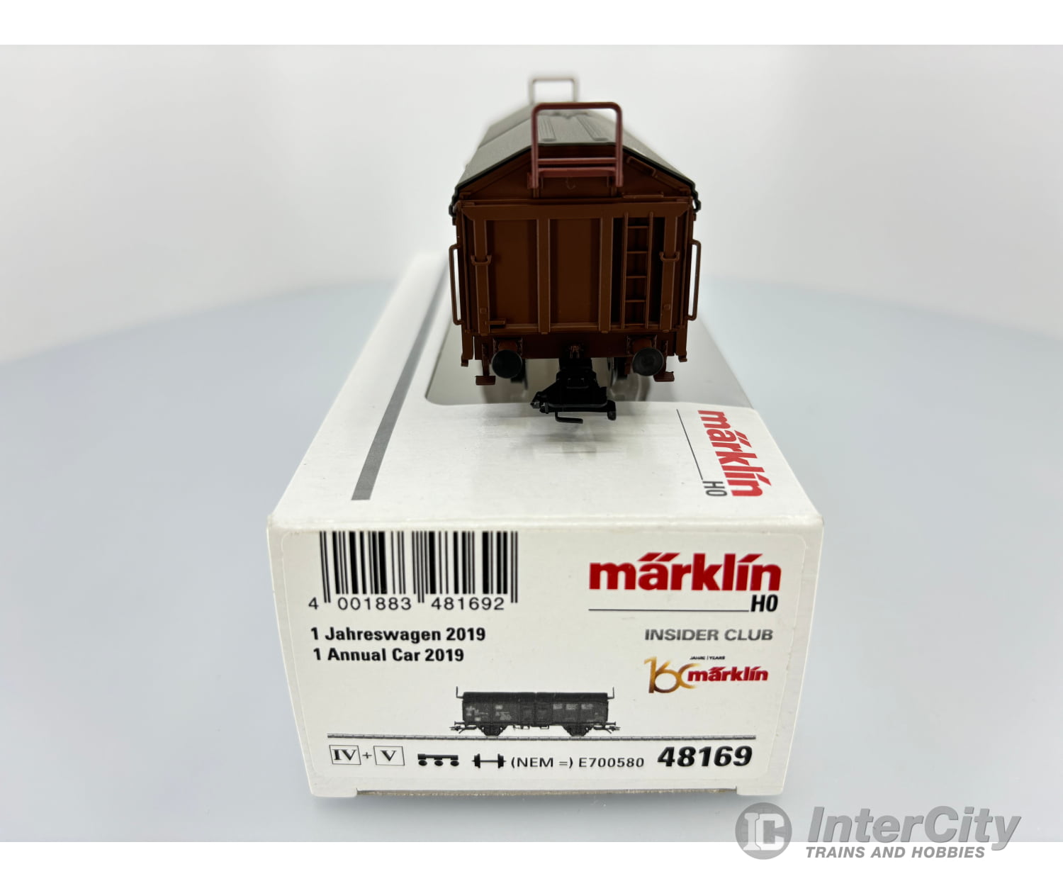 Marklin 48169 Ho Db Insider Club Annual Car 2019 European Freight Cars